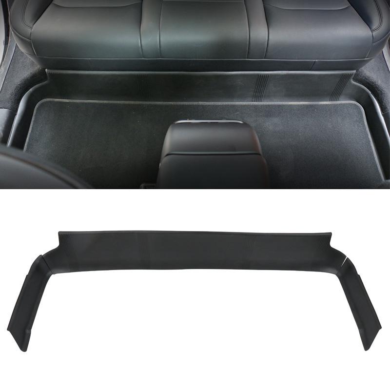 Tesla Model Y Rear Seat Protective Mat - Full Coverage Accessory for Under Seat Modification