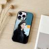 A-Alexandra Daddario Phone Case For iPhone 17,16,15,14,13,12,11,Pro Max,Plus Candy Silver Cover