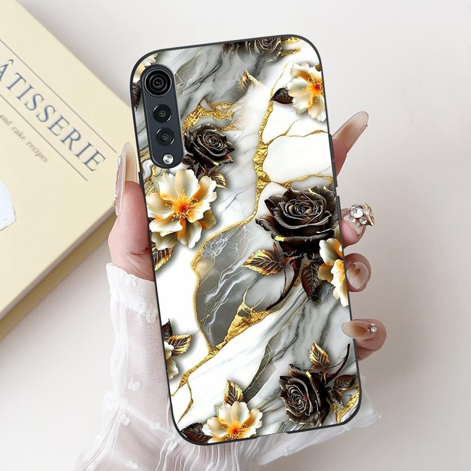 Für LG Velvet 5G Hülle LM-G900N Niedliche Cartoon Hülle Stoßfeste Weiche Silikon Handyhülle Für LG Velvet 5G UM LGVelvet Fundas Stoßfänger
