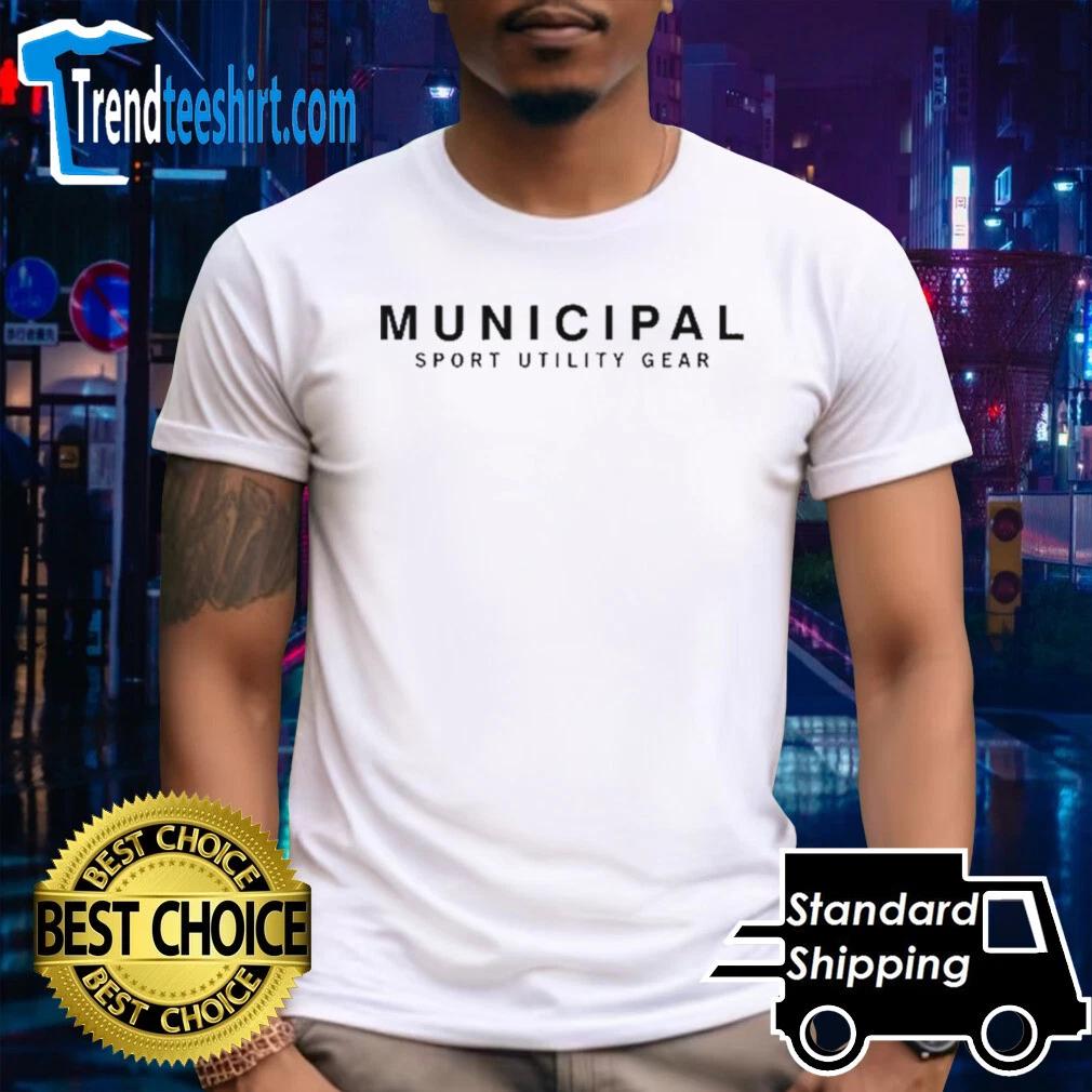 Официальная футболка Mark Wahlberg Municipal Sport Utility Gear L