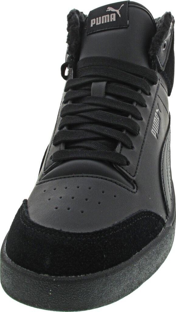 Puma Shuffle Mid Fur Sneakers (387609) Black/black/steel Gray