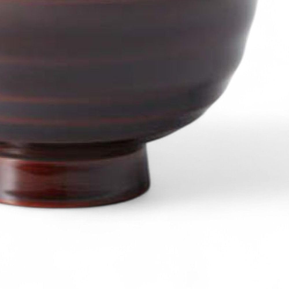 Lacquerware Rice Dishwasher Made In Japan J-kitchens Bowl, Wooden, Hand-Painted, Safe, PID-528503,