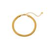 ins minimalist versatile bracelet multi-size flat snake chain stainless steel plated 18k gold waterproof jewelry niche design
