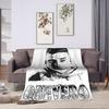 Rapper QUEVEDO Spain Blankets Flannel Decoration  Breathable Lightweight Throw Blankets for Home Bedroom Rug Piece