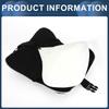 INFINAUTO Car Neck Lower Back Pain Relief Seat Cervical Car Car Seat Headrest Pillow for Neck and Back Breathable Memory Black and 1 Convenient for