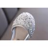 Summer Korean-style New Girls' Princess Single Shoes Leather Shoes Rhinestone Small/medium/large Children's Dance Performance Shoes