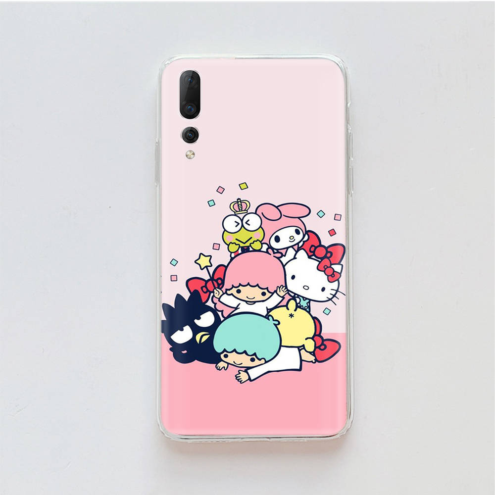 Transparent Case for Samsung A04 A14 A23 M33 M53 Realme 10 9 C35 C55 VIVO X80 Infinix Hot 30 Note 11 Tecno Spark 8P Pro L-26 Badtz-maru