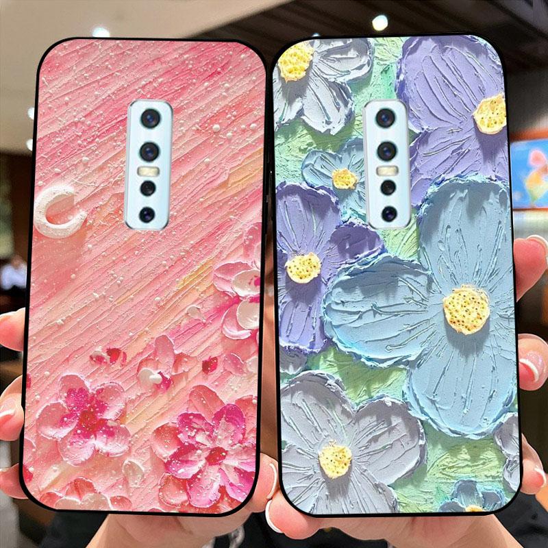 Cases For vivo V17 Pro Cute Astronaut Fashion Shockproof Soft Bumper For Vivo V17 Pro V17Pro 1909 1910 Coque V 17 Pro Capa