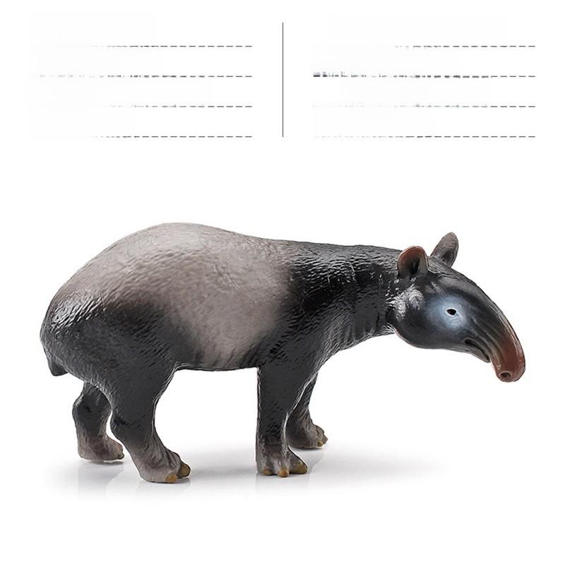 Babyrousa Pvc Wild Animal Models Set For Nature Study And Collection