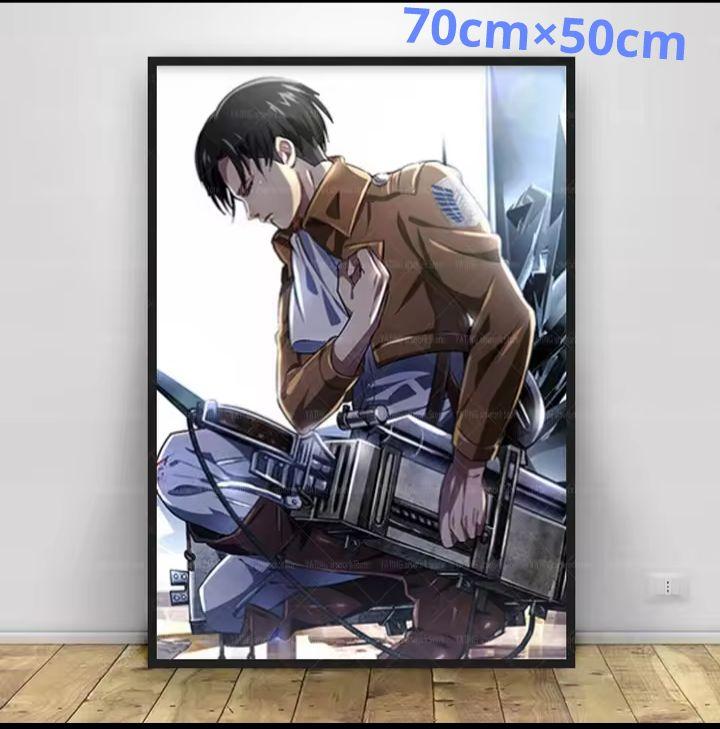 

[USED] Attack on Titan Levi Tapestry Poster Banner
