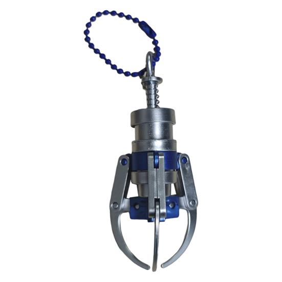 

Мини-брелок-машинка с когтями, функциональная механическая игрушка-когти с выдвижной рукой, механическая стильная подвеска-рюкзак для геймеров, косплей синий