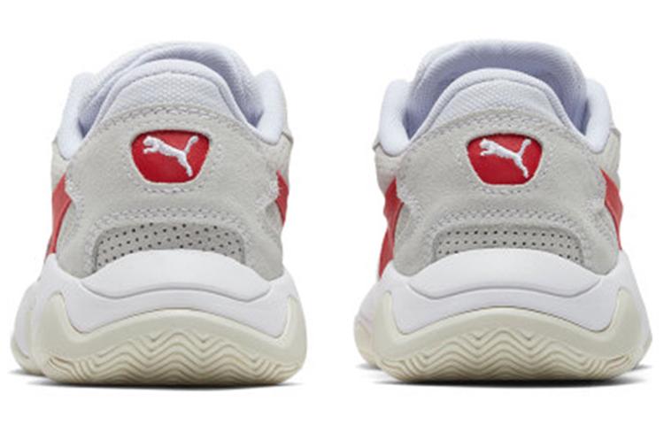 Men's Sneakers PUMA Storm Street Trainers 'White Red'