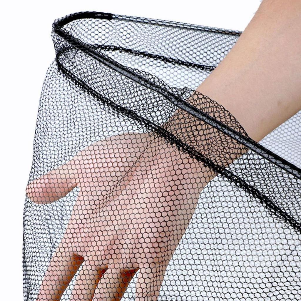 Floating Fish Net Foldable Pole Multifunctional Collapsing Handle Practical Accessories Stainless Steel for Adults and Children