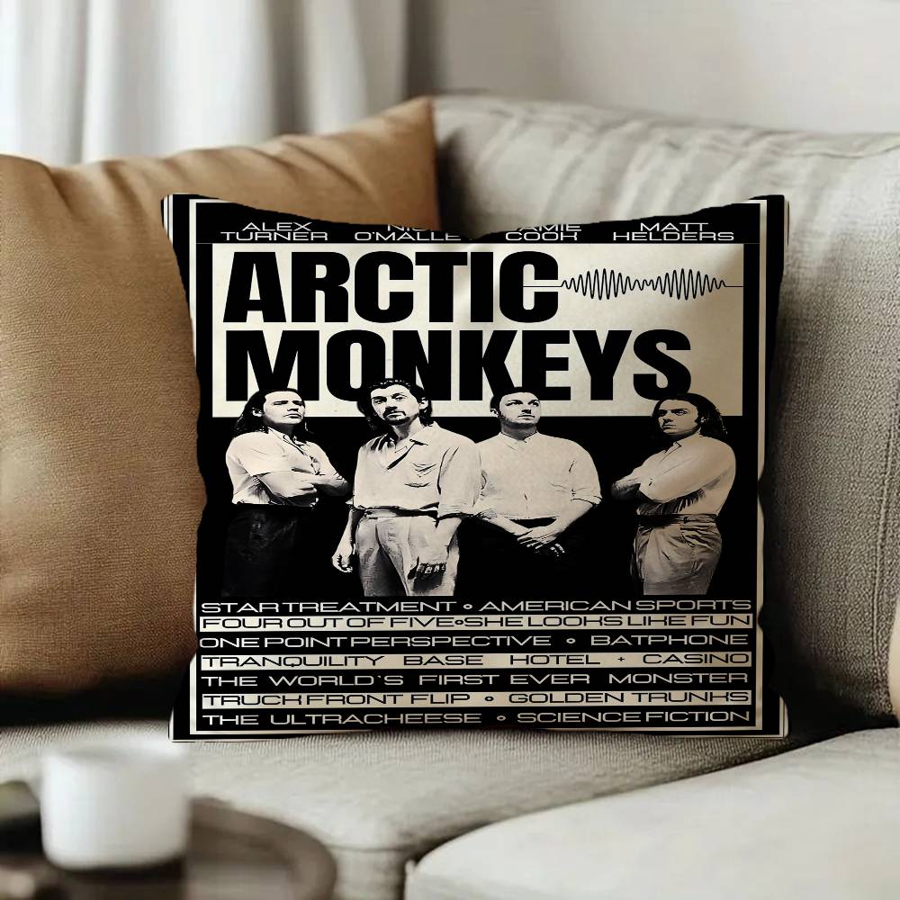 AArctic Monkeys Rock Band Lucky Dragon pillow cover sofa cushion cover home room decoration children gift