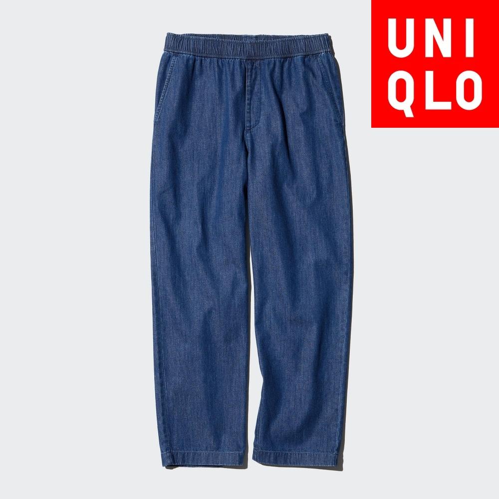 

Uniqlo Хлопковые брюки-карго Relax Denim 67 BLUE/WOMEN XS