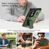 Coque avec Protection Caméra coulissante et Support Magnétique pour Samsung S25 S24 Ultra Plus S24FE S25FE S25 Edge A56 A36 A26 A16 A17