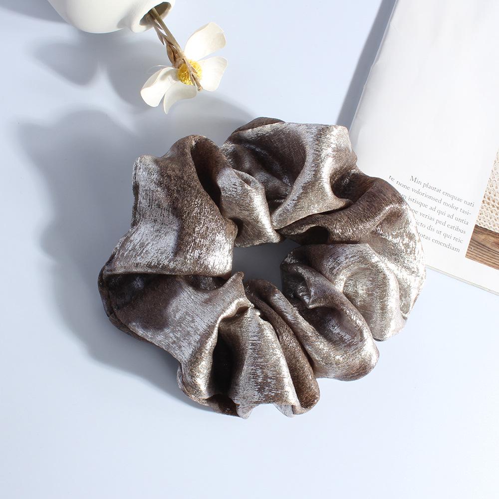 Vintage High-Elastic Korean Hairband and Scrunchie Set
