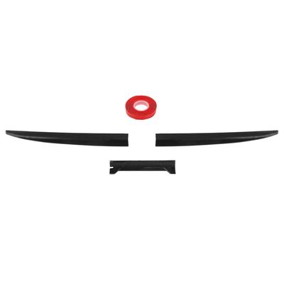 3 Stück Auto Heckspoiler Heck Universal Luftwiderstandsreduzierende Lippe Luftstromanpassung Hohe Effizienz