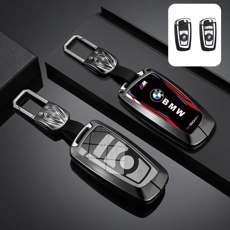 2025 Alliage de zinc Housse de protection pour étui de clé de voiture à distance Sac à clés Pour Bmw F20 F30 G20 F31 F34 F10 G30 F11 X3 F25 X4 I3 M3 M4 1 3 5