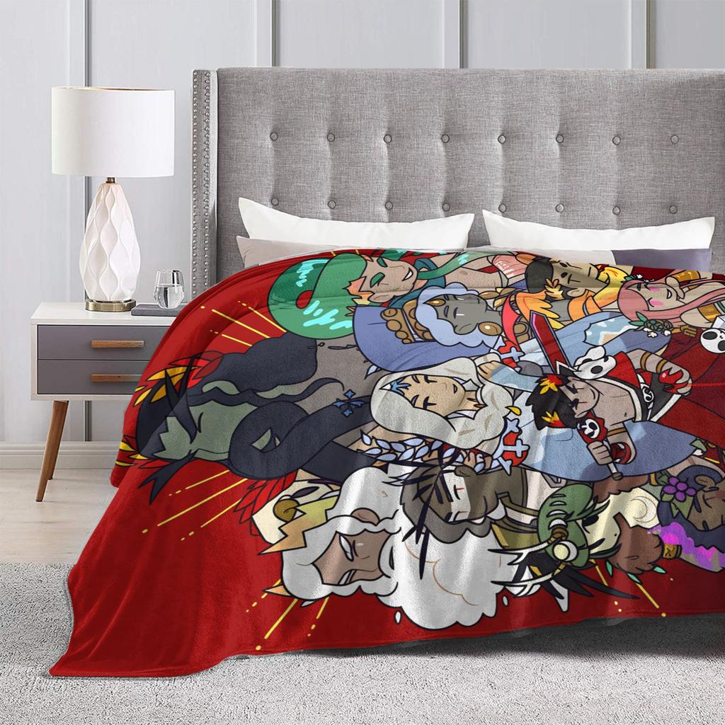 Hades Zagreus Blankets  Soft Warm Novelty Plush Throw Blanket For Couch Bed Decorative Flannel Bedspread Bed Cover