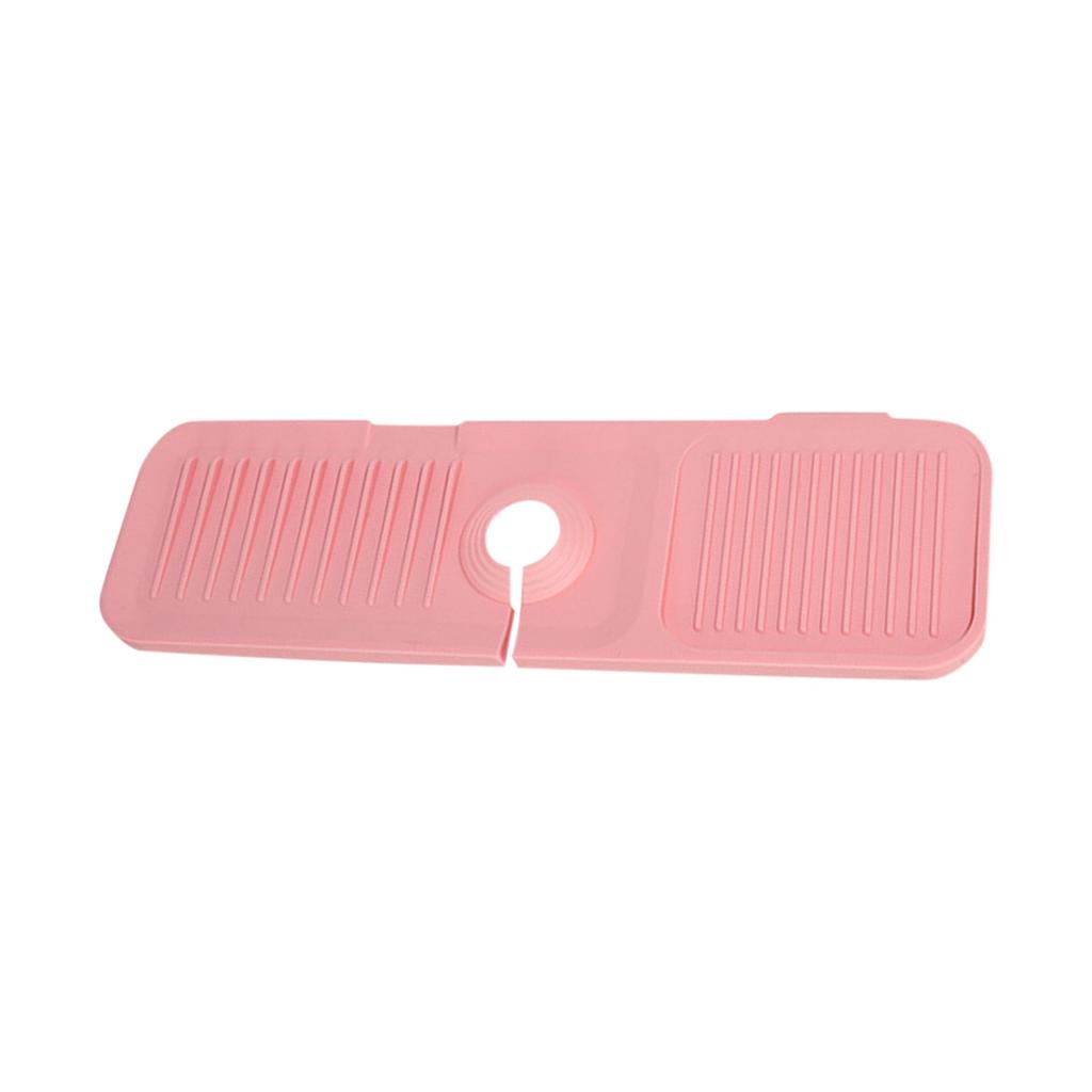 Sink Anti-slip Storage Mat Faucet Anti-splash  Pad Anti-slip Countertop Mat Cup Anti-slip Storage