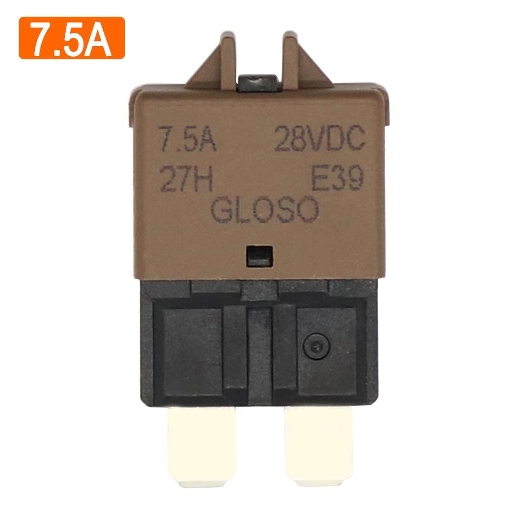 Siguranță cu întrerupător cu resetare manuală, adaptor cu siguranță cu recuperare automată, mașină, motocicletă, camion, barcă, marin