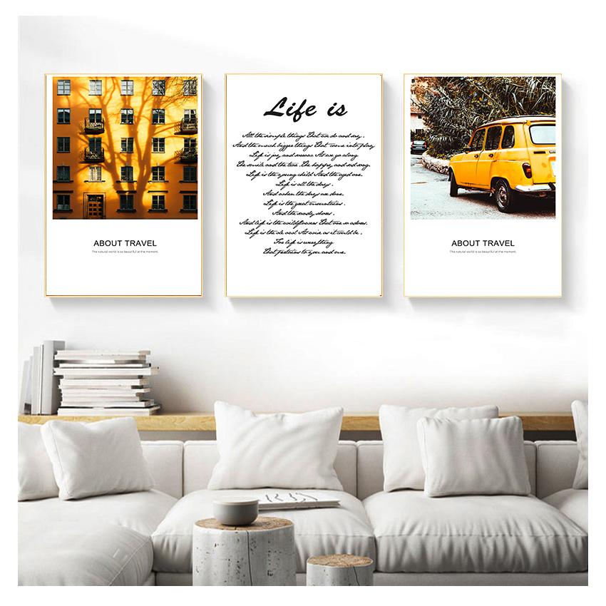 

Скандинавский пустынный автобус, велосипед, синяя дверь, настенное искусство, печать на холсте, картина, современный декор для гостиной 5-11, пейзаж, скандинавский постер 21cm×30cm NoFrame