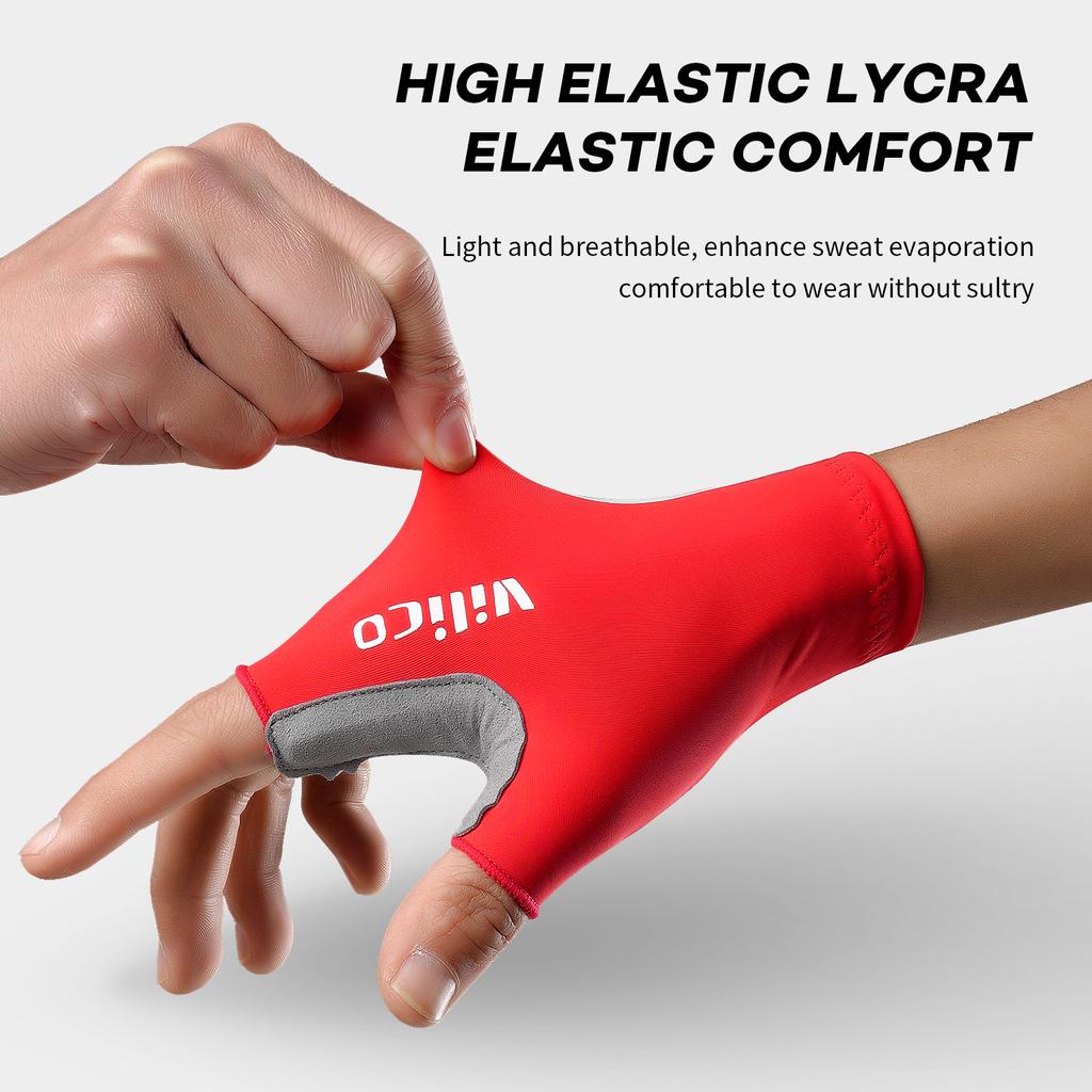 Half Finger Cycling Gloves Outdoor Men'S And Women'S Sports Non-Slip Fitness Weightlifting Bicycle Half-Finger Cycling Gloves