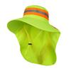 Lightweight Travel Hat Breathable Polyester Sun Cap With Reflective Strips For Running And Hiking