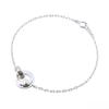 KISS DI-SBR1401-P Disney Collection Stitch Silver Pair Bracelet 17cm 20cm