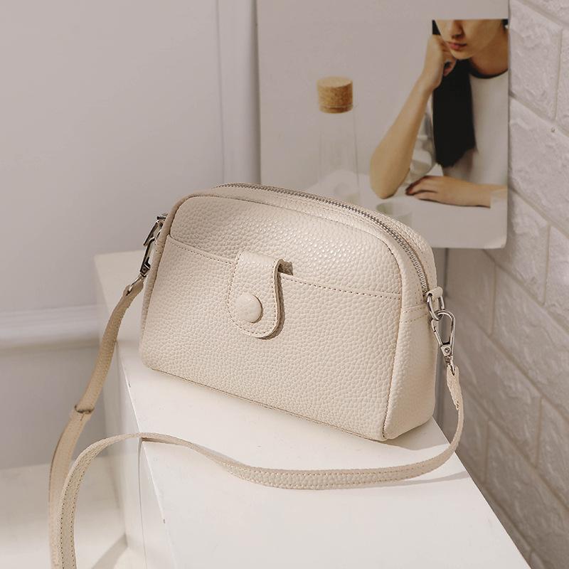 Small Bag Women's Fashion Messenger Bag Simple Small Square Bag Versatile Shoulder Bag Fashion