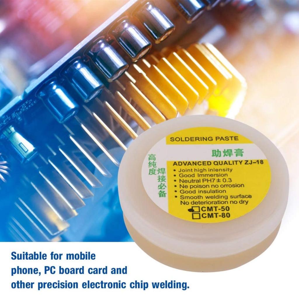 30g Mild Rosin Solder Flux Paste for Lead-Free PCB IC Electrical & Electronic Repairs and Soldering DIY
