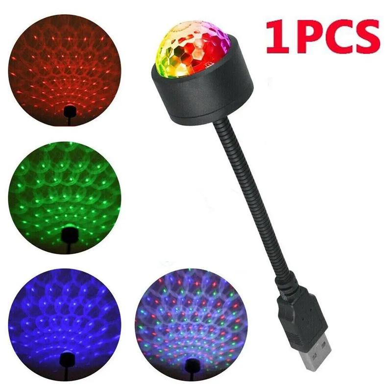 

LED Car Roof Star Night Light Projector Atmosphere Galaxy Lamp USB Decorative Adjustable For Auto Roof Room Ceiling Decor
