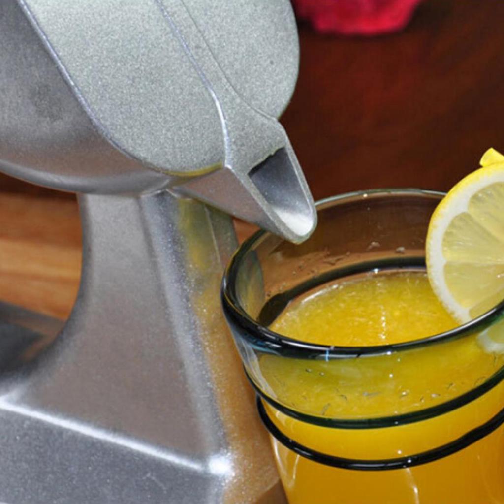 Manuelle Fruchtpresse aus Edelstahl, Zitronen- und Orangenpresse, Entsafter, Küchenhelfer