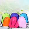 Waterproof Oxfordcloth Sports Bag High Capacity Drawstring Backpack Light Weight Gym Bag for Climbing Hiking Swimming