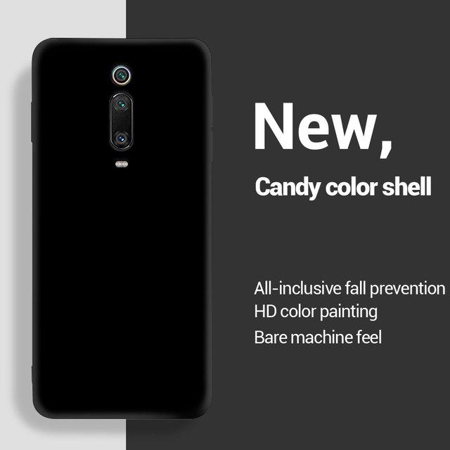 

Чехол для Xiaomi Mi9T Pro, оригинальный мягкий силиконовый чехол из ТПУ для Xiaomi Mi 9T 9 T, чехлы для телефонов Redmi K20 Pro Fundas Xiaomi 9T чёрный