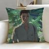 anime movie The Garden of Words Cushion Cover Soft  EasyWash Pillow Case  Versatile for Couch Bed Travel and Office