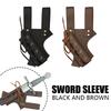 Retro Holster Medieval Shoulder Strap Sword Holder Sheath Scabbard Holder For Adult Men Knight Cosplay Belt Hanging Sword Sheath