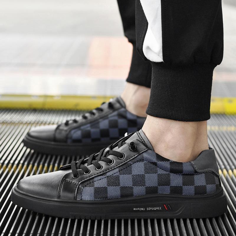 FD81693231 Men's Shoes Spring British Trend Men's Soft-soled One-pedal Lazy Shoes Driving Shoes