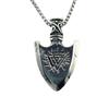 Necklace Retro Nordic Arrow Hip Hop Men's Trendy Pendant