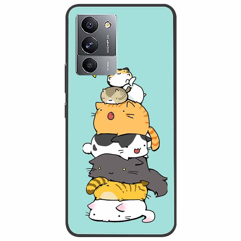 For Lenovo Legion Y70 Case Marble Soft Silicone Phone Cover for Lenovo Legion Y70 Back Cover Y 70 5G 6.67" Coque Fundas