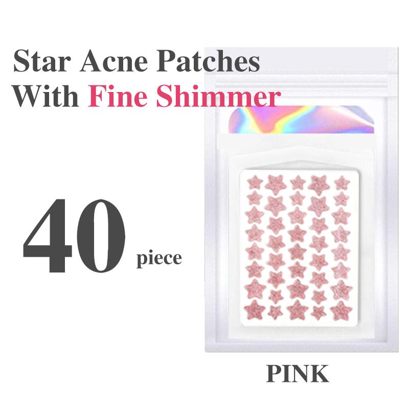 A Waterproof Skin Care Facial Acne Pimple Patch Hydrocolloid Pimple Master Patches Customized Shape Colorful Stars Acne Patches