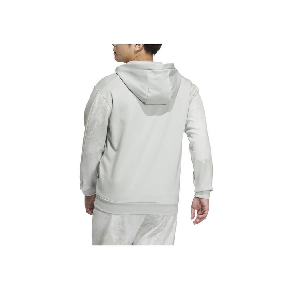 adidas Wuji Örgü Sıcak Kapüşonlu Spor Ceket Erkek Dış Giyim Gri IP4943