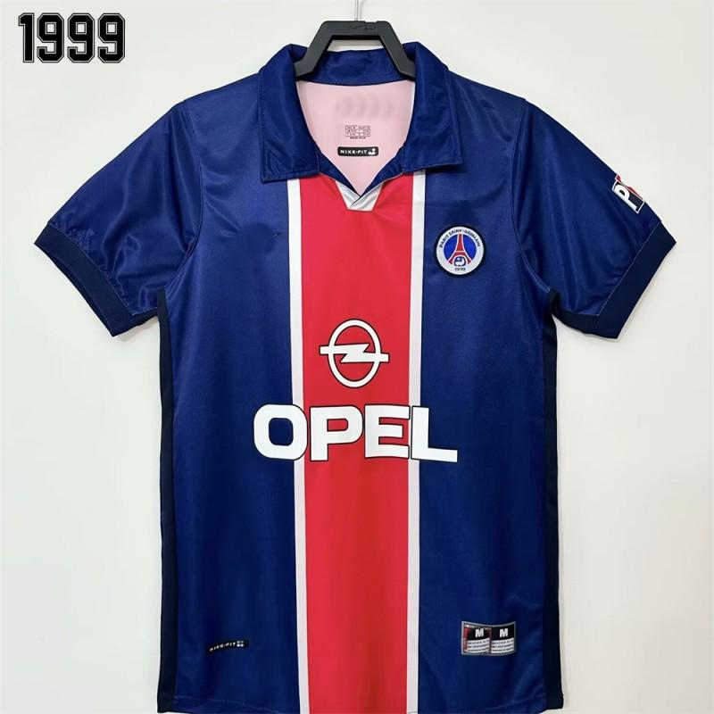 

Ретро Футболка Paris Saint-Germain Футбольна Футболка Тайська Версія Товар А Домашня Виїзна З коротким рукавом Чоловіча L