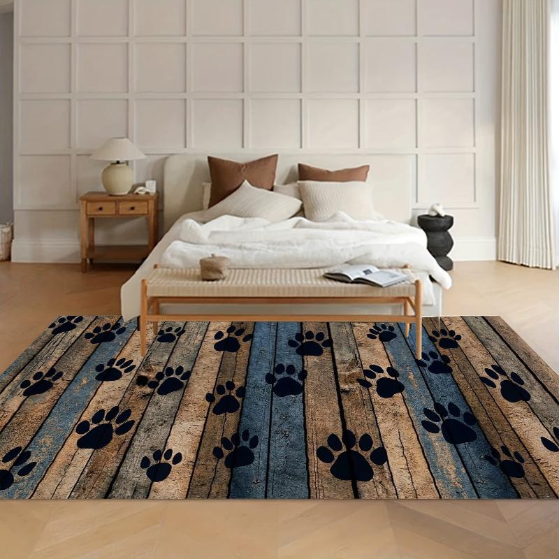 

1 Vivid Cofe BeanPrint Carpet Area Anti Slip Colorful Design for Living Room Bedroom Outdoor Terrace Coffee Shop Decoration Rug 40cm x 60cm