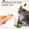 Pine Cone Shape Dog Squeaky Chew Toy Training Cleaning Interactive Tough Dog Toy Puppy Breed Medium Dogs Toy