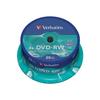 DVD-RW Verbatim 4.7 Go (120 min) 4x - 25 supports - argent mat - spindle