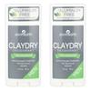 Zion Health Men Claydry Deodorant Sandalwood 80g 2 Pcs Men's