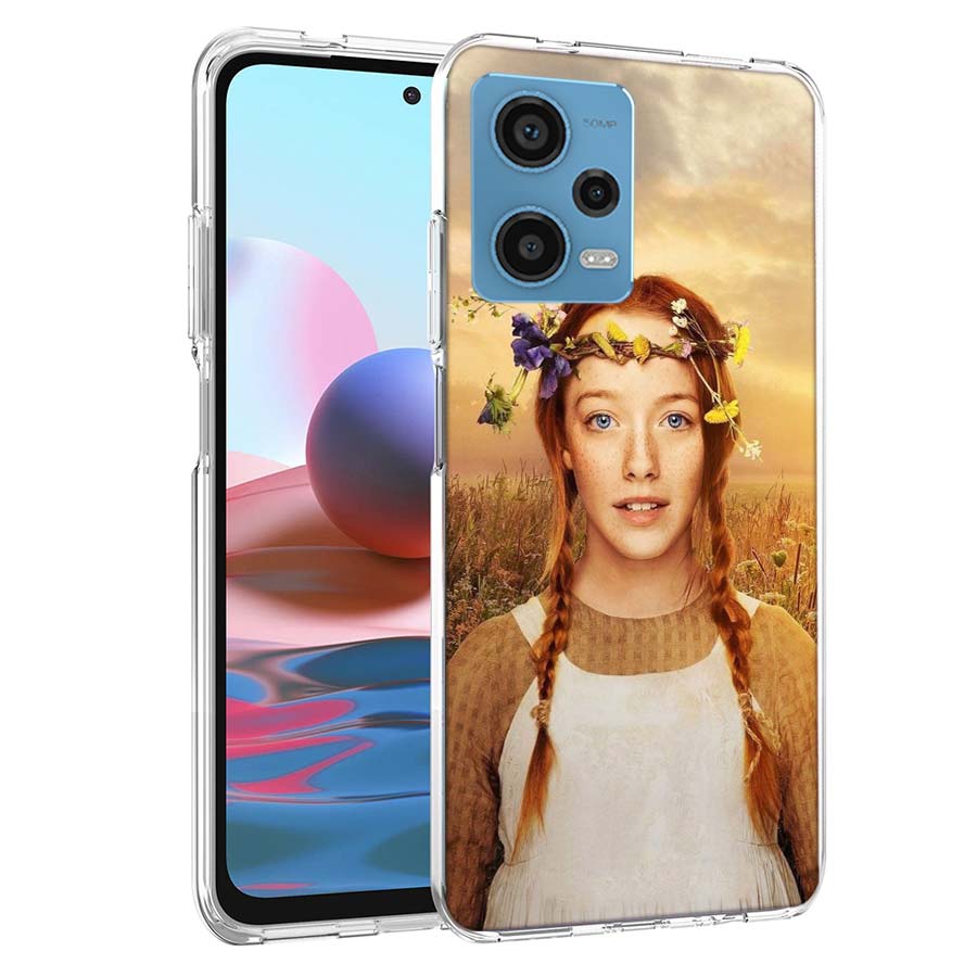 Anne With an E Phone Case For Redmi Note 13 12 14 15 Pro Plus 13R 11 11T 11E 11S 10 Pro 10S 9 9S Cover Cell Clear TPU Capa Cases
