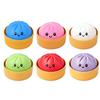Tlakové knedlíky Knedlíkové squishies Roztomilá barevná houska Hračka pomalu se vracející Úleva od stresu Fidget hračka Pro děti Dospělé Antistresový dárek